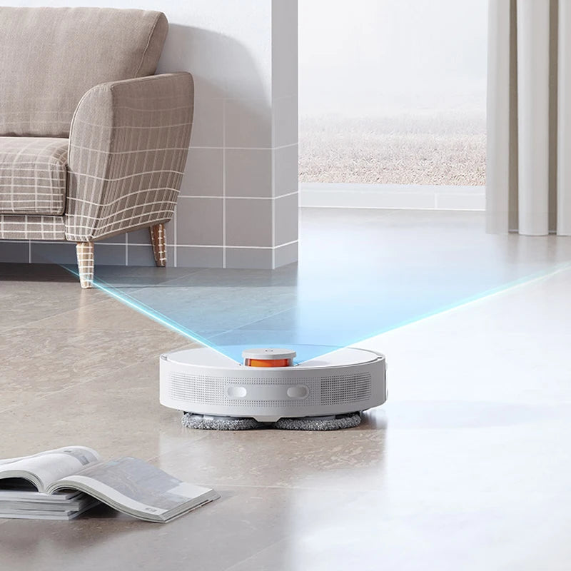 XIAOMI MIJIA Robotstofzuiger Mop Pro/2Pro Zelfreinigend Thuis Vegen Cyclone Zuigkracht Roterende Hogedrukreiniging Dweilen