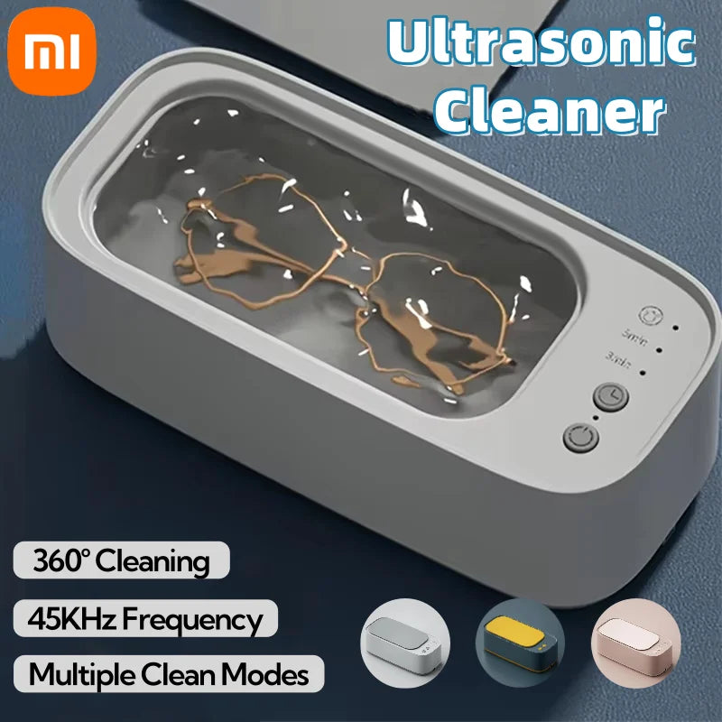 Xiaomi MIJIA Ultrasoon Brillen Reiniging Hoge Frequentie 45KHZ Ultrasoon Sieraden Reinigingsmachine Huishoudelijke Reinigingsmachine