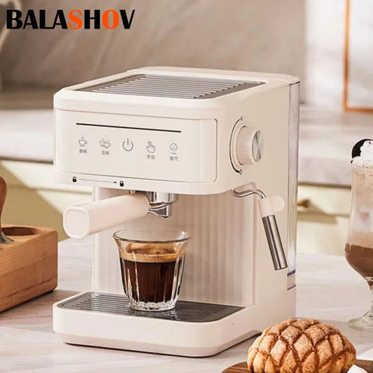 20Bar Elektrische Italiaanse Koffiemachines Professionele Espresso Koffiezetapparaat Semi Automatische Melkopschuimer Cappuccino Latte Maker