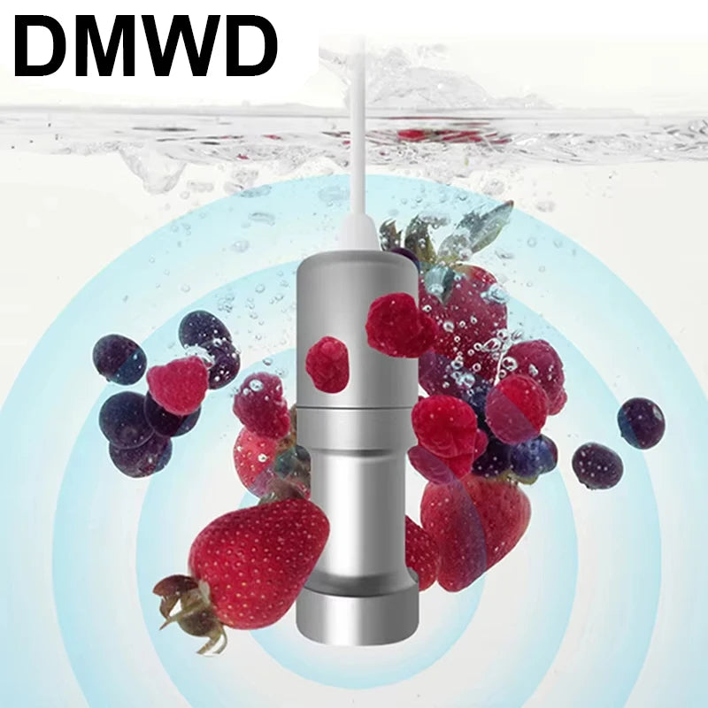 DMWD Mini Ultrasoon Reiniger Multifunctionele Wasmachine Reis Kleding Wasmachine Fruit Groente Sieraden Reinigingsapparaat EU VS